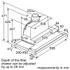 MÁY HÚT MÙI ÂM TỦ BOSCH DFS097J50B 90CM - Seri 8 _ Made in Germany 